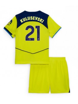 Otroški Nogometna dresi replika Tottenham Hotspur Dejan Kulusevski #21 Tretji 2025-26 Kratek rokav (+ hlače)